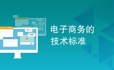 电子商务专业技术标准